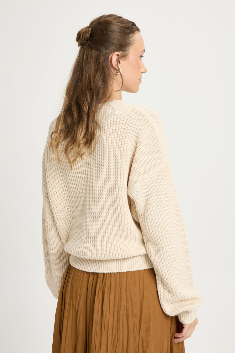 Beige Casual Elegant Vintage Boho Preppy Retro Cardigan