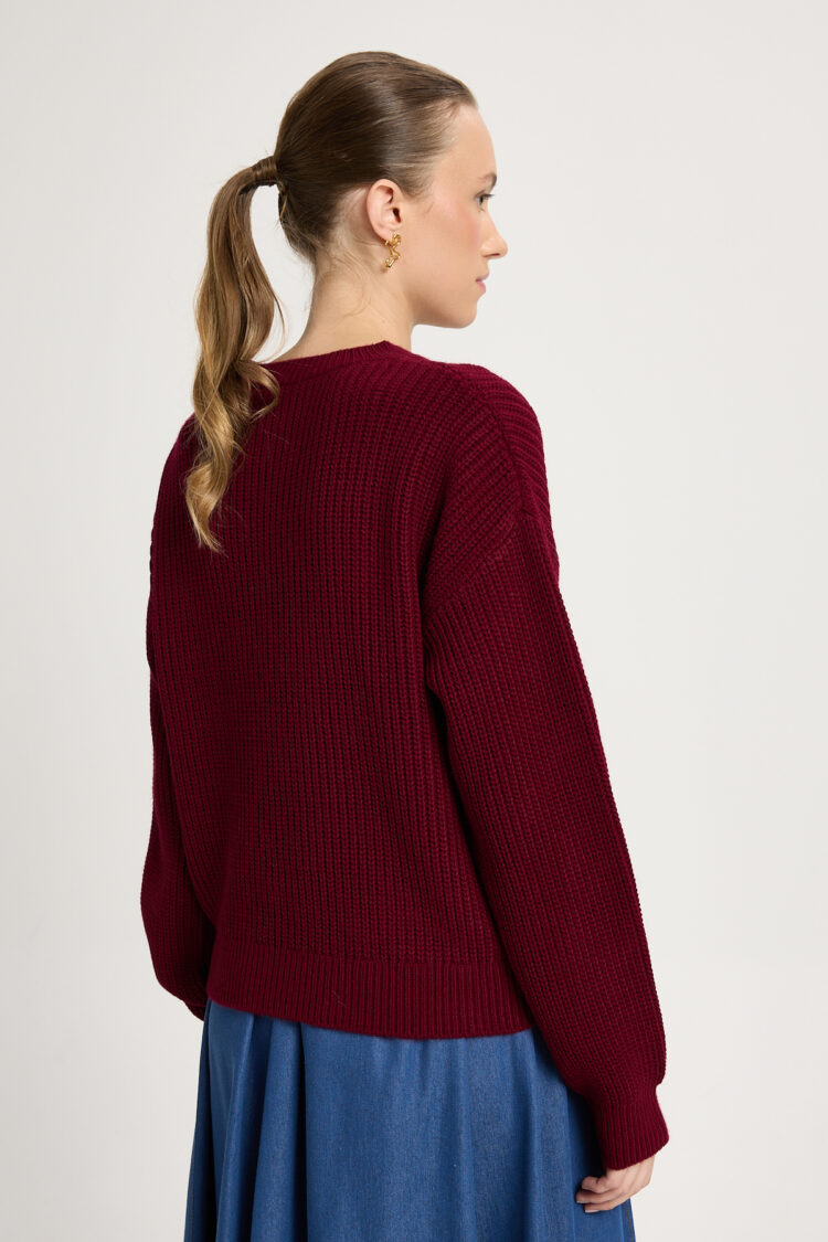 Cardigan In Oversized Fit