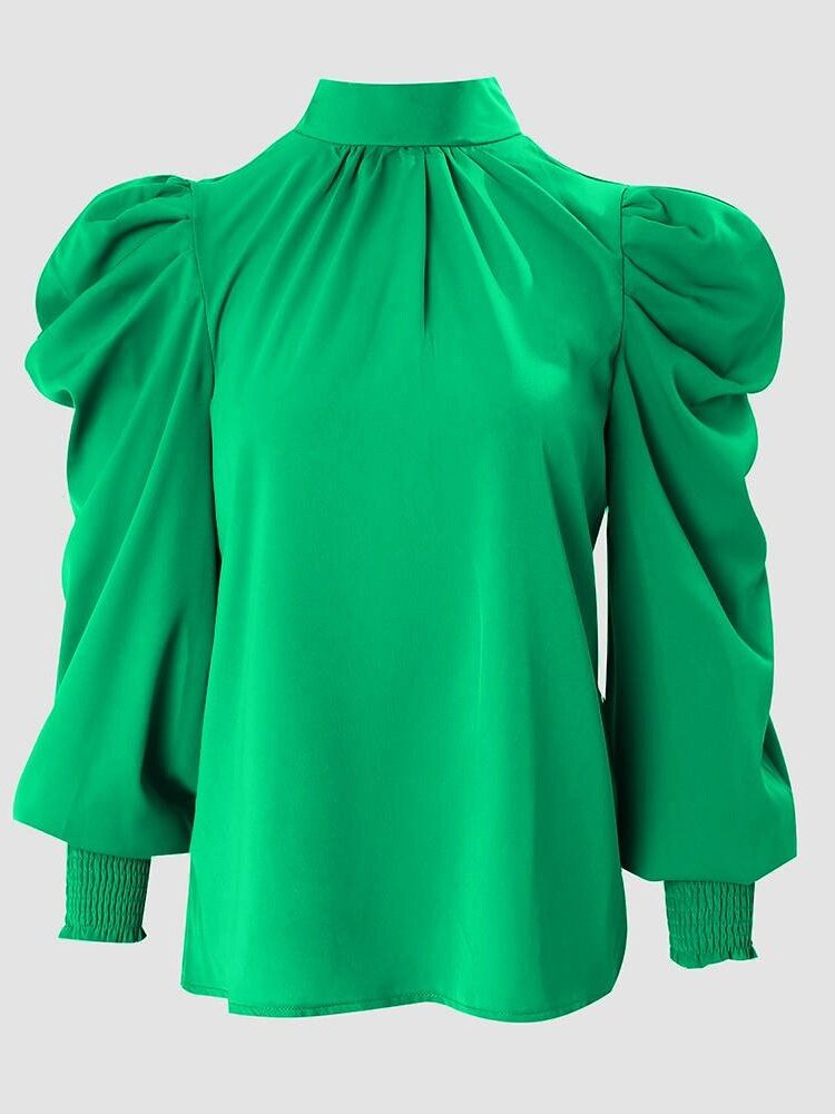 ElegantBlouse With Puff Long Sleeves - Brand: Janes - Women & Kids, Baby Clothes Wholesale - Globality Store