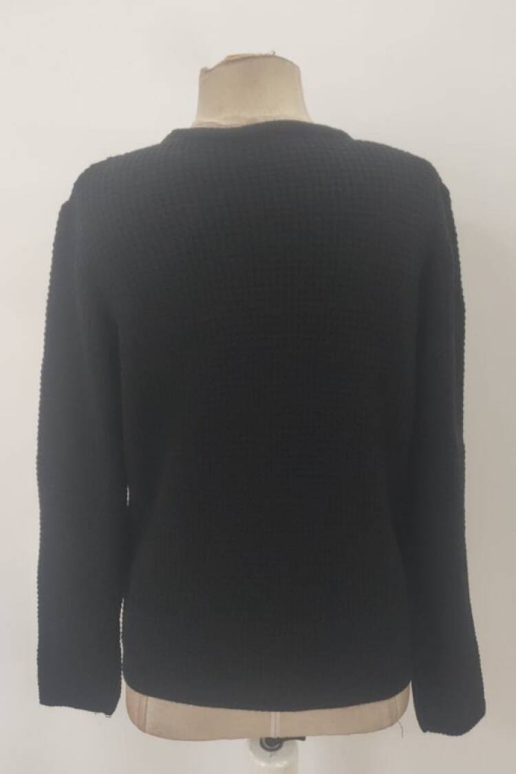 Sweater Slim Fit Round Neck Long Sleeve