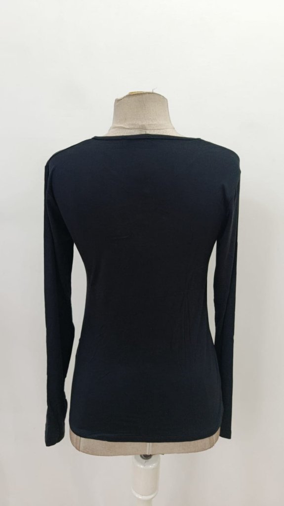 Slim Fit Keyhole Neck Blouse