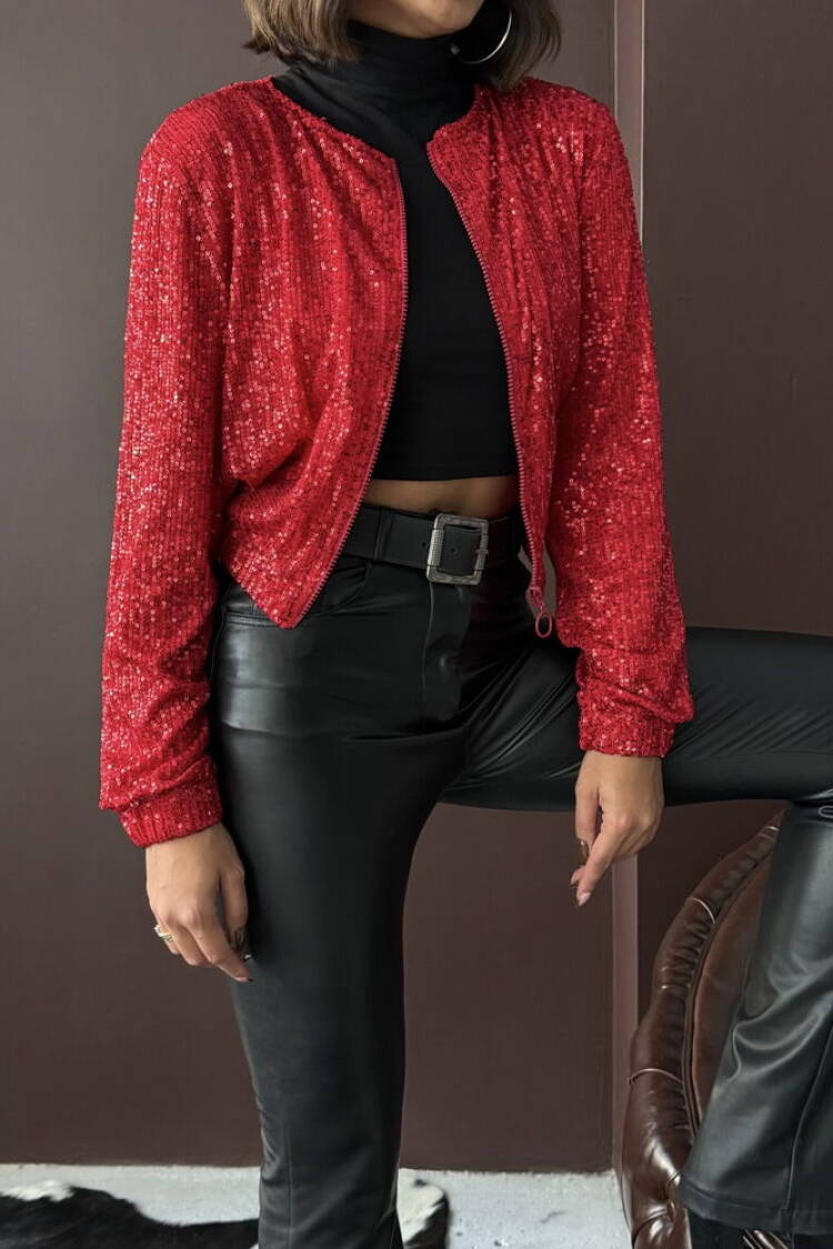 Glam Bomber Jacket