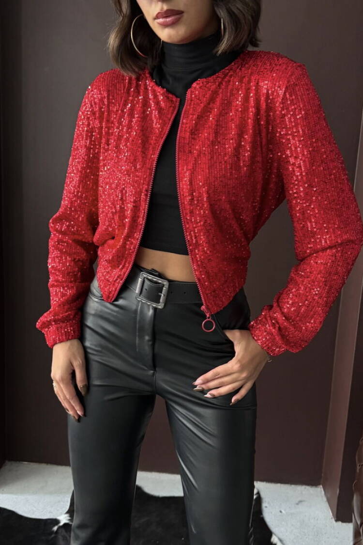 Glam Bomber Jacket
