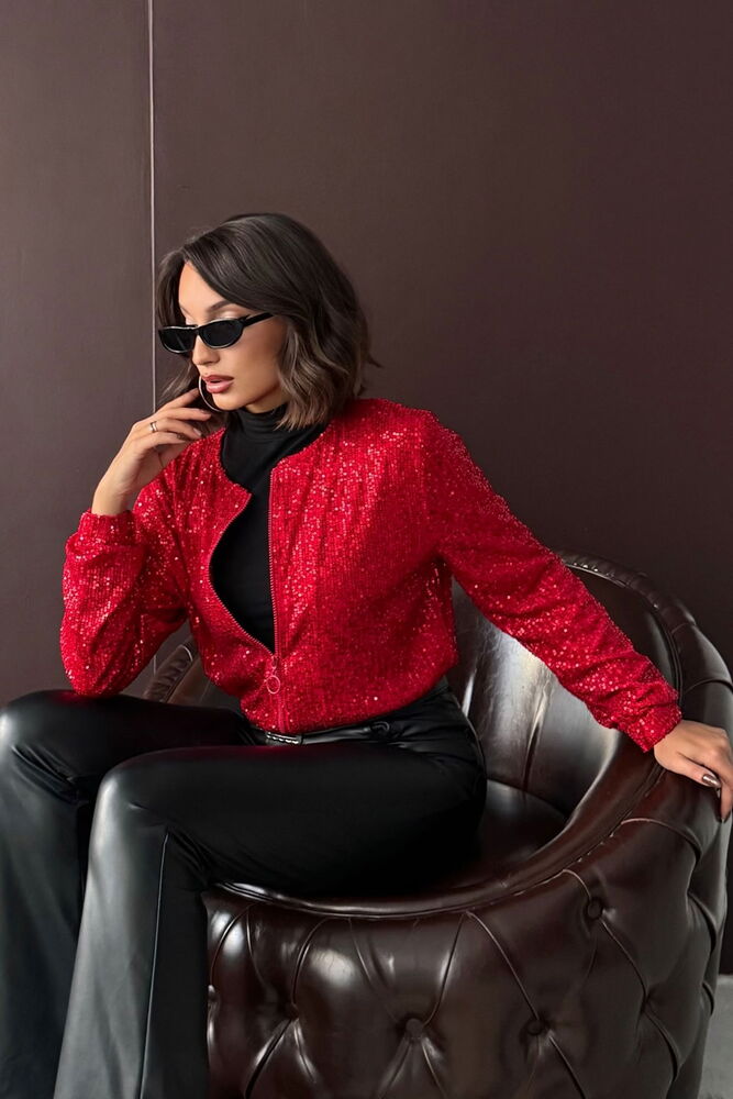 Glam Bomber Jacket - Brand: Topshow - Women & Kids, Baby Clothes Wholesale - Globality Store
