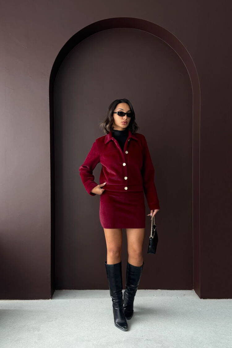 Single-Breasted Blazer Jacket