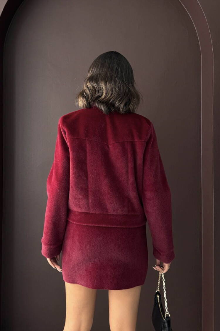 Single-Breasted Blazer Jacket