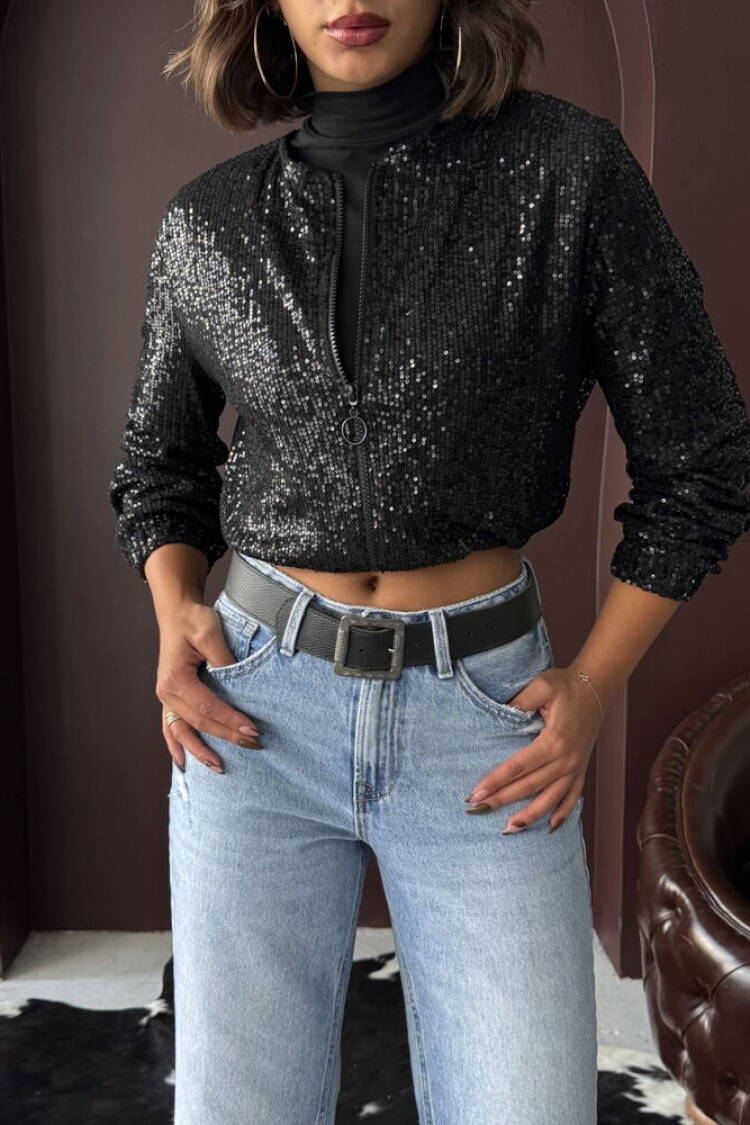 Glam Bomber Jacket