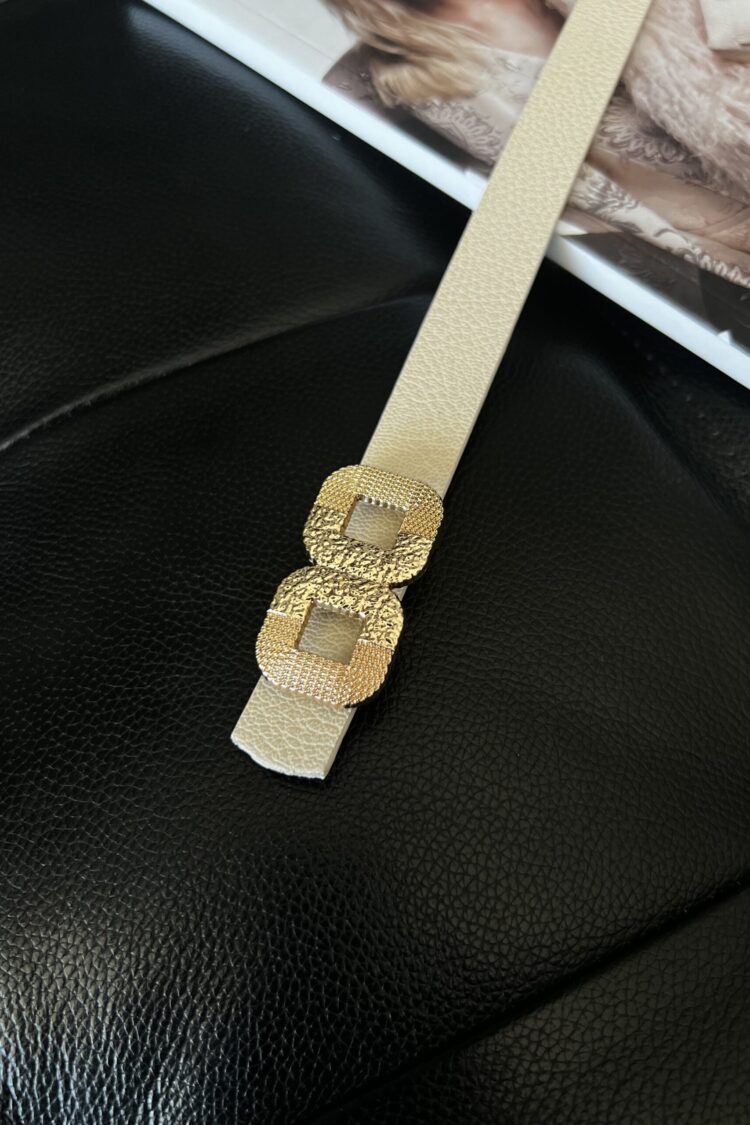 Square Long Silver Buckle Slim Women Belt Jacket Belt Shirt Belt Dress Belt - Brand: Fiori - Women & Kids, Baby Clothes Wholesale - Globality Store