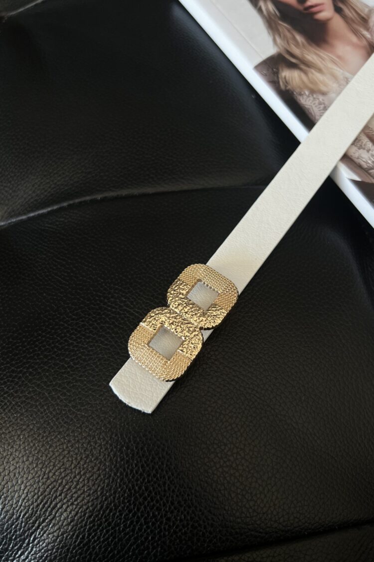 Square Long Silver Buckle Slim Women Belt Jacket Belt Shirt Belt Dress Belt - Brand: Fiori - Women & Kids, Baby Clothes Wholesale - Globality Store