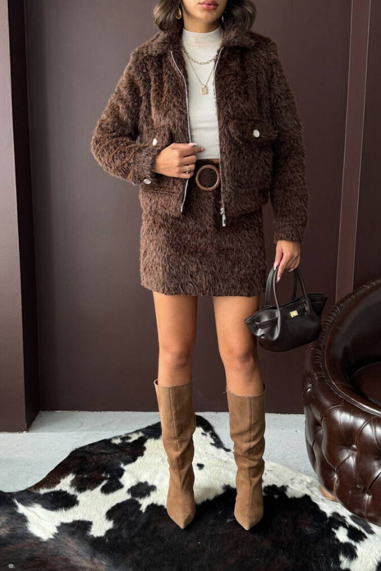 High Waist Bodycon Mini Skirt