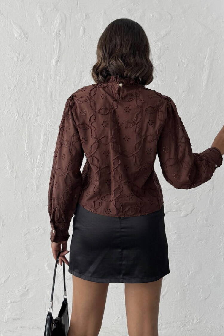 Floral Casual Elegant Blouse
