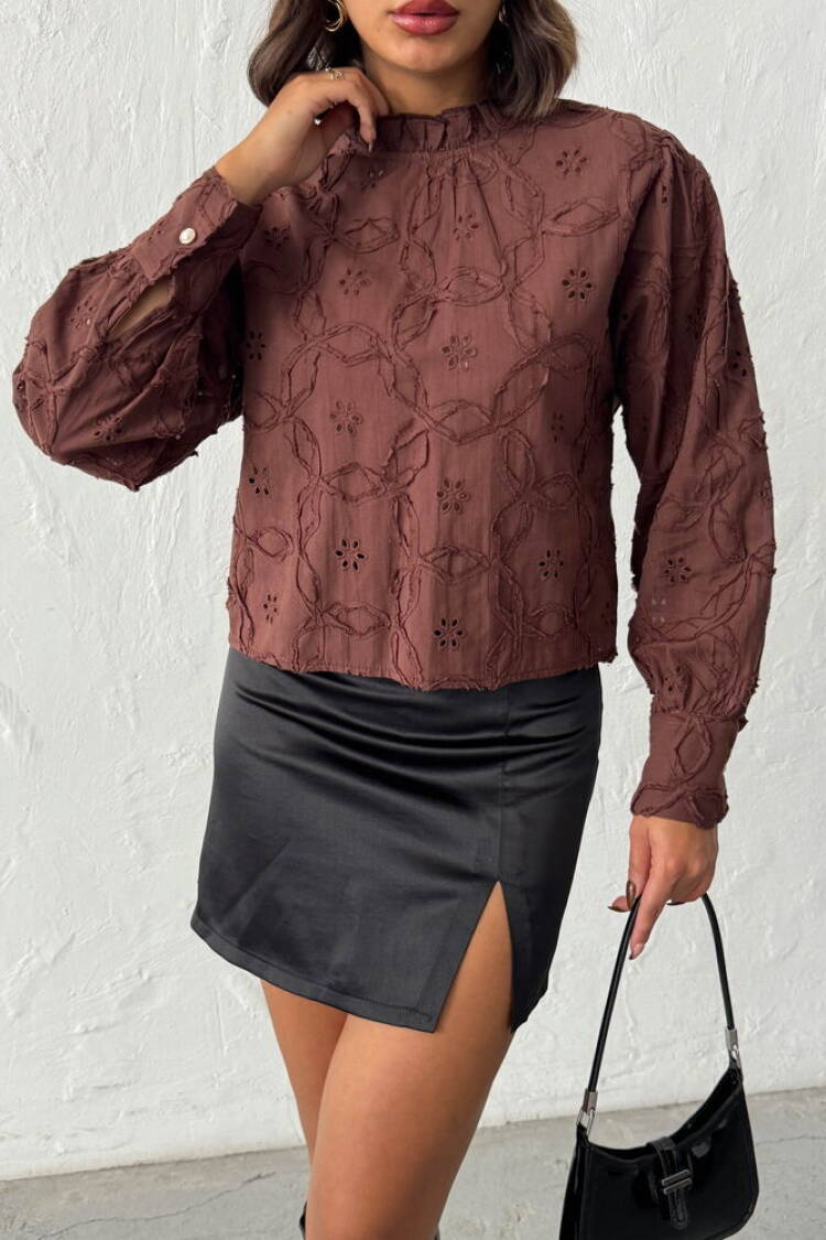 Floral Casual Elegant Blouse