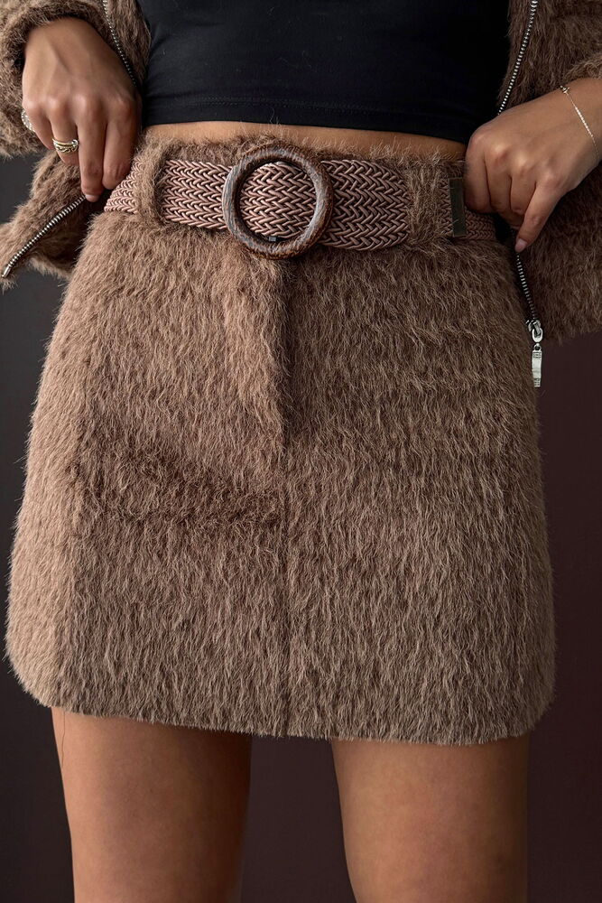 Bodycon Mini Skirt With Zip Up Closure - Brand: Topshow - Women & Kids, Baby Clothes Wholesale - Globality Store