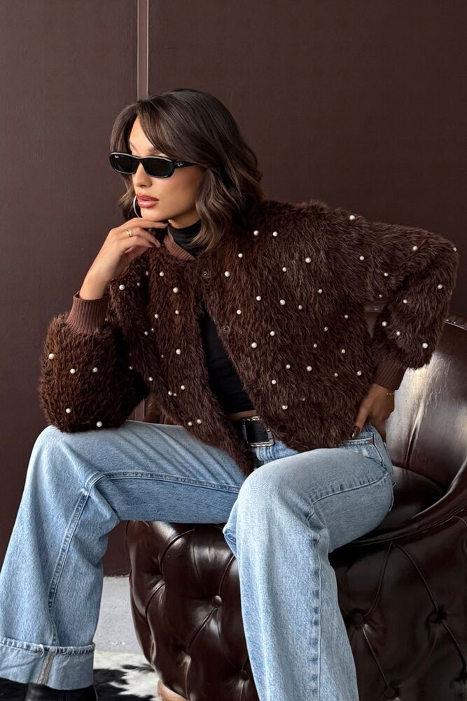 Oversized Bomber Jacket With Buttoned Closure - Brand: Topshow - Women & Kids, Baby Clothes Wholesale - Globality Store