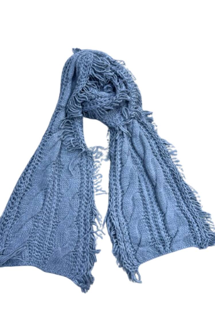 Elegant Plain Shawl For Fall And Winter