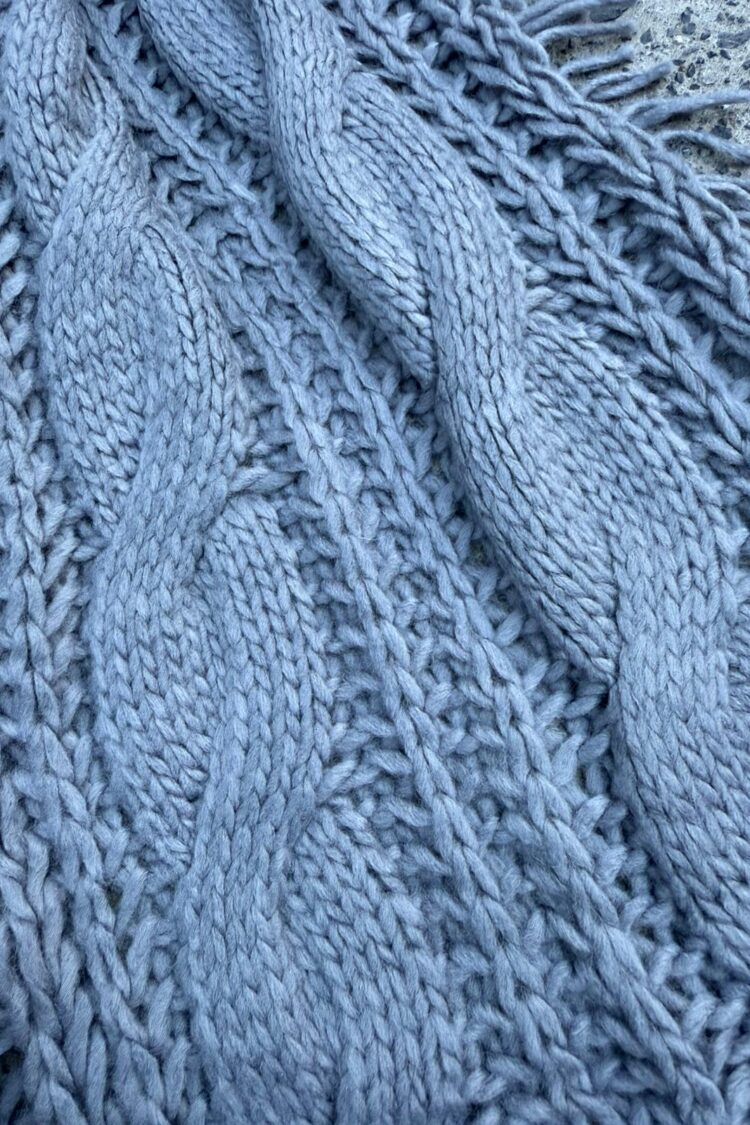 Elegant Plain Shawl For Fall And Winter
