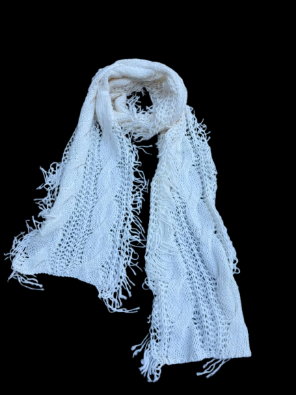 Beige Elegant Quilted Shawl