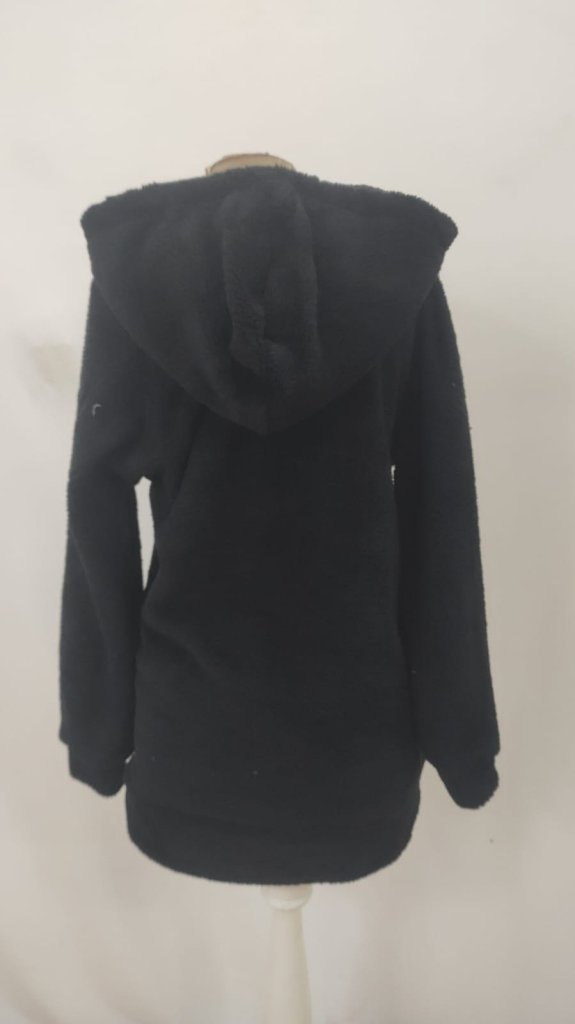Mini Sweater Dress With Hooded Neck
