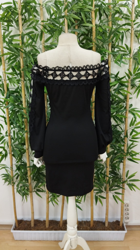 Black Sexy Elegant Bodycon Dress