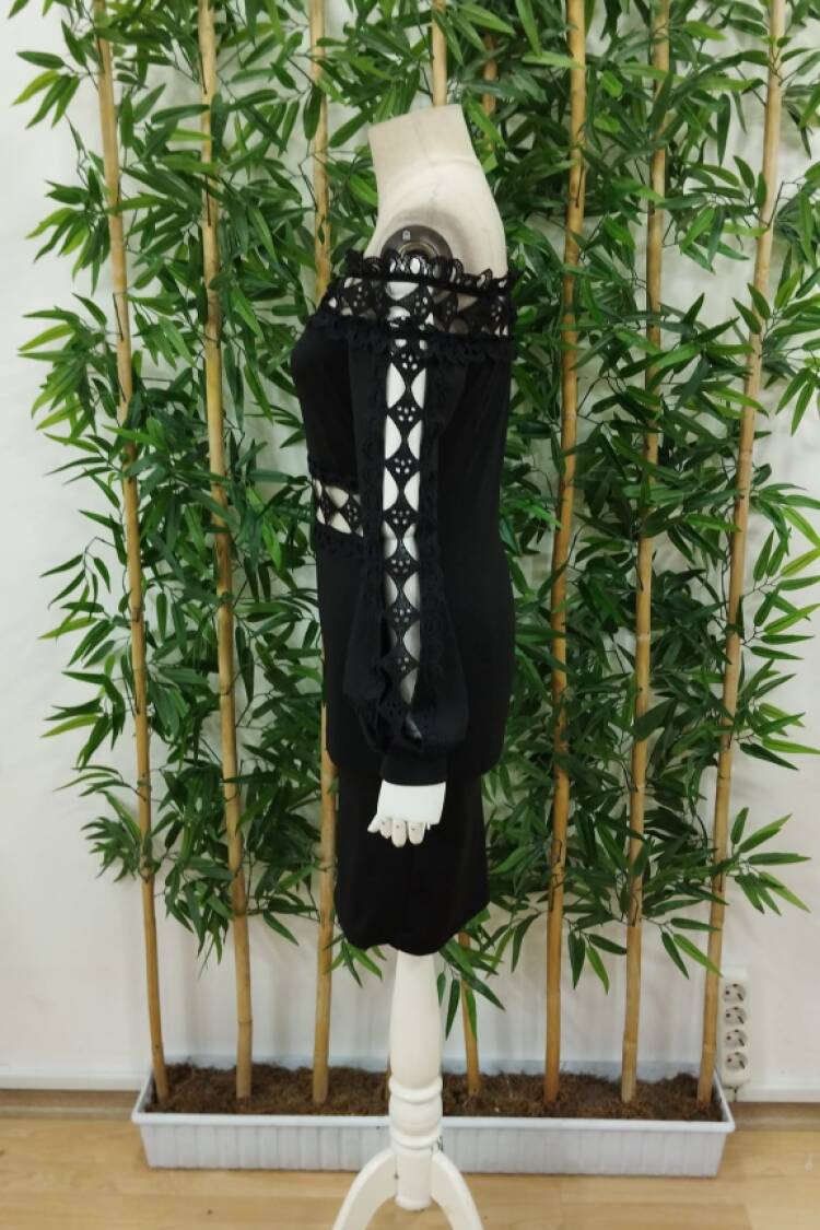 Black Sexy Elegant Bodycon Dress