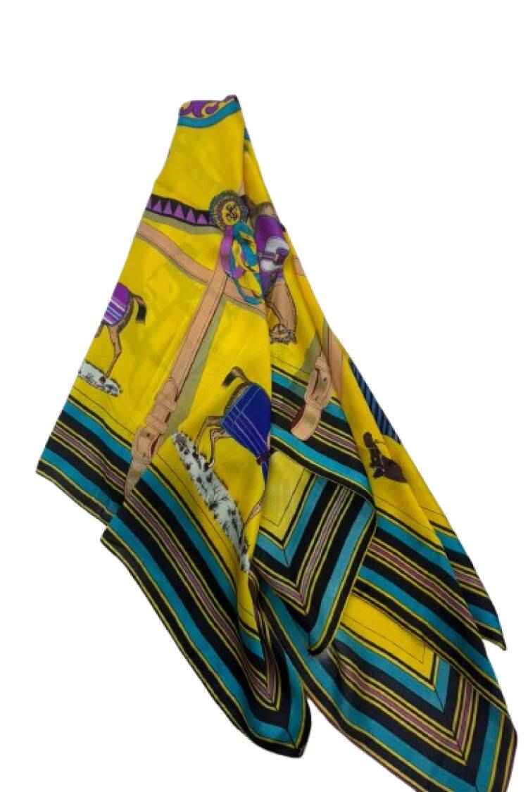 Elegant Yellow Shawl
