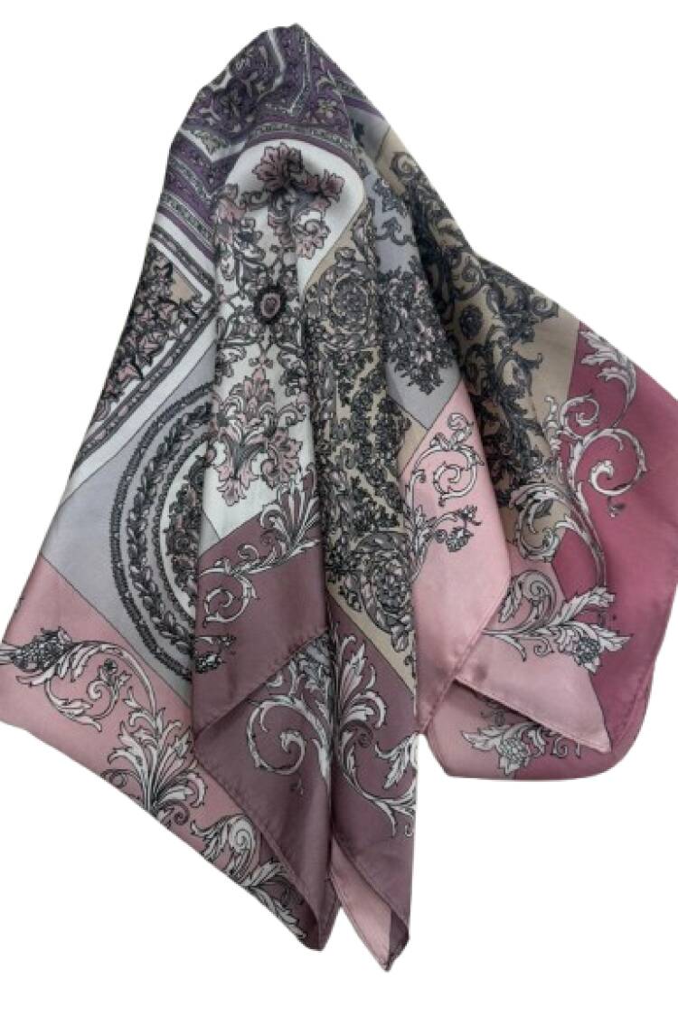 Pink Ethnic Elegant Vintage Shawl