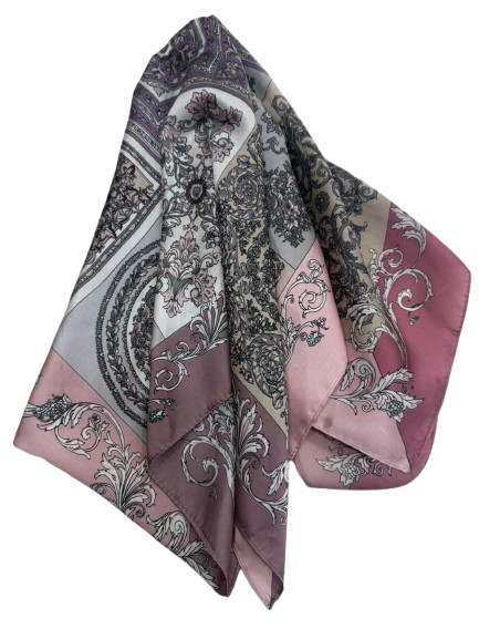 Pink Ethnic Elegant Vintage Shawl