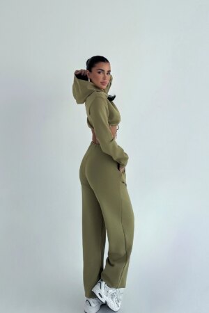 Tracksuit - Casual Sport Streetwear Jogger Set - Brand: EYYO ATELIER - Women & Kids, Baby Clothes Wholesale - Globality Store