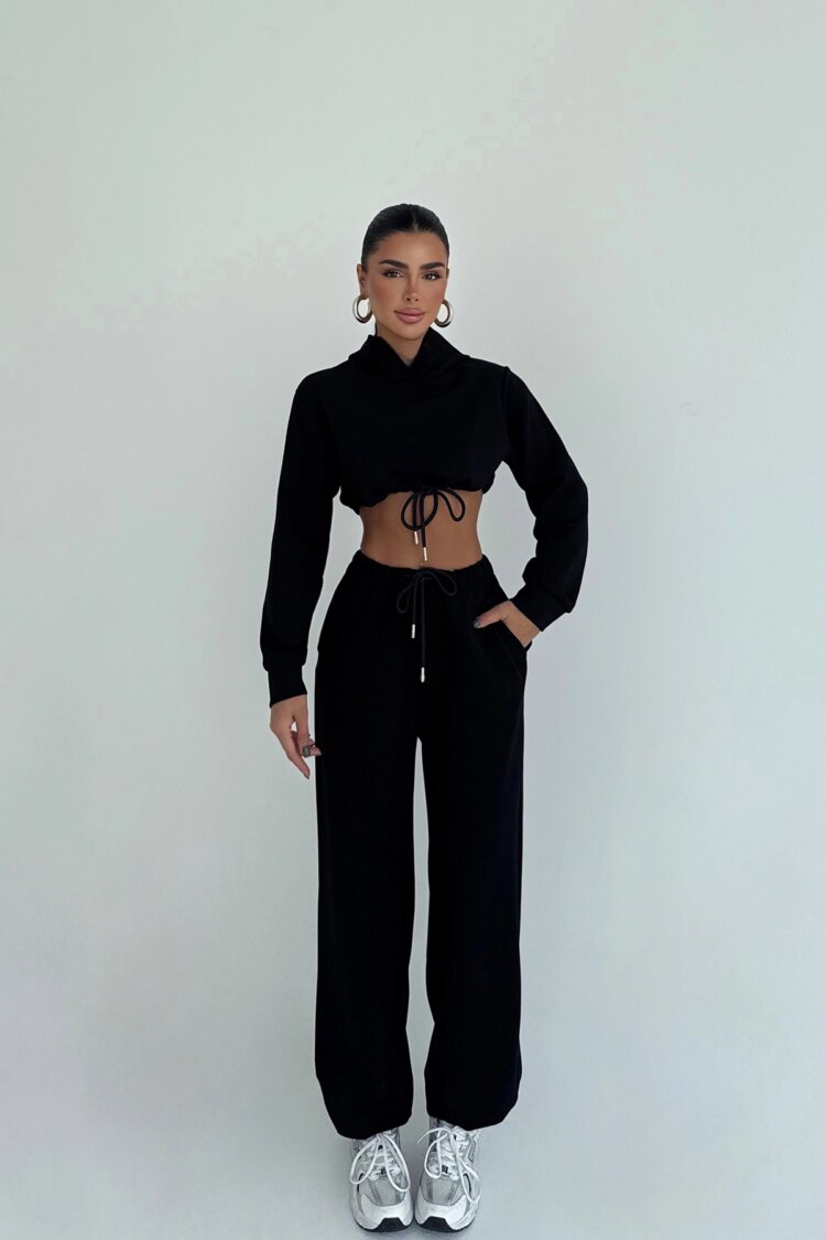 Tracksuit – Sporty Streetwear Jogger Set - Brand: EYYO ATELIER - Women & Kids, Baby Clothes Wholesale - Globality Store
