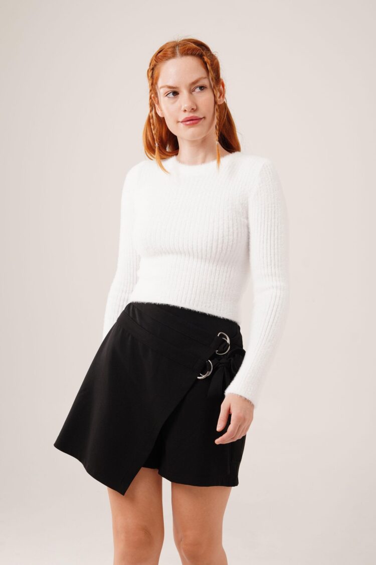 Sweater Slim Fit Round Neck Long Sleeve - Brand: Lustrin - Women & Kids, Baby Clothes Wholesale - Globality Store