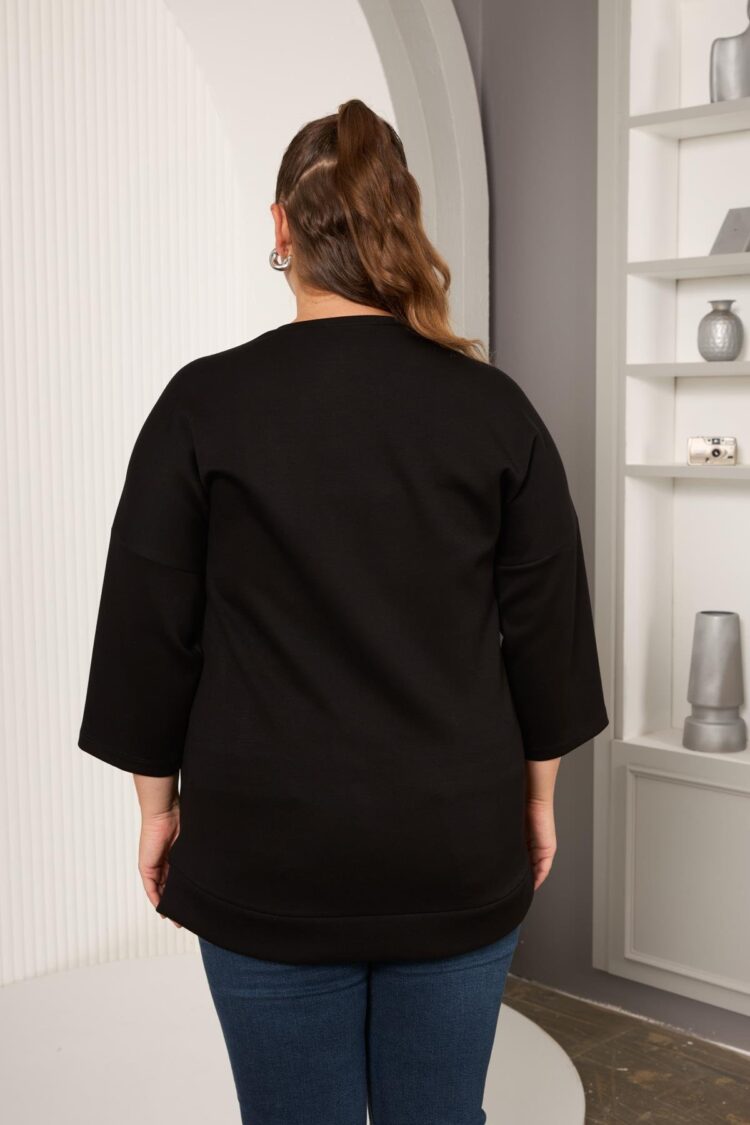 Plus Size Casual Oversized Blouse