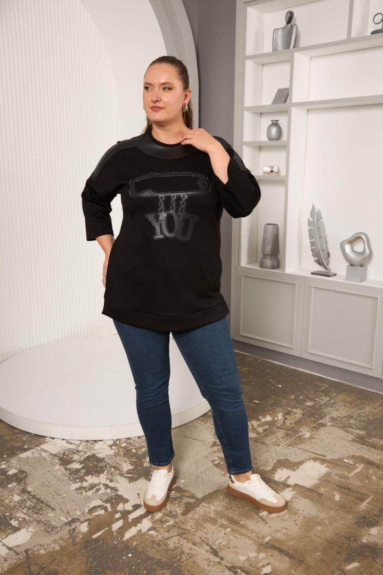 Plus Size Casual Oversized Blouse