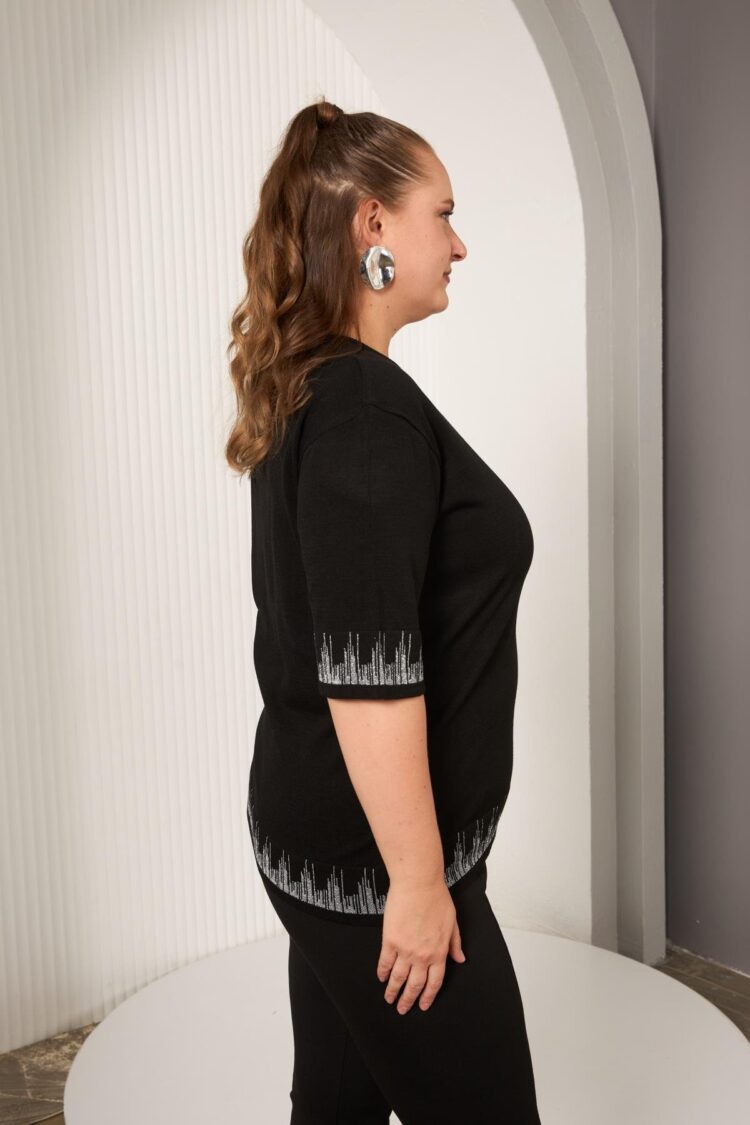 Sweater Plus Size Casual Elegant