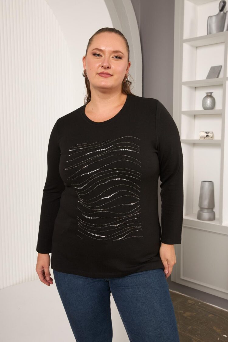 Elegant Plus Size Blouse - Brand: RMG - Women & Kids, Baby Clothes Wholesale - Globality Store
