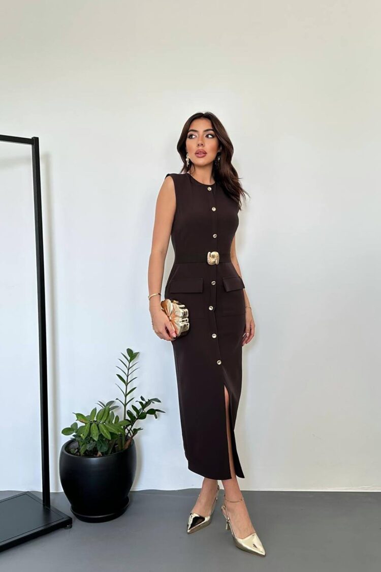 ElegantSheath Dress With Cap Sleeves