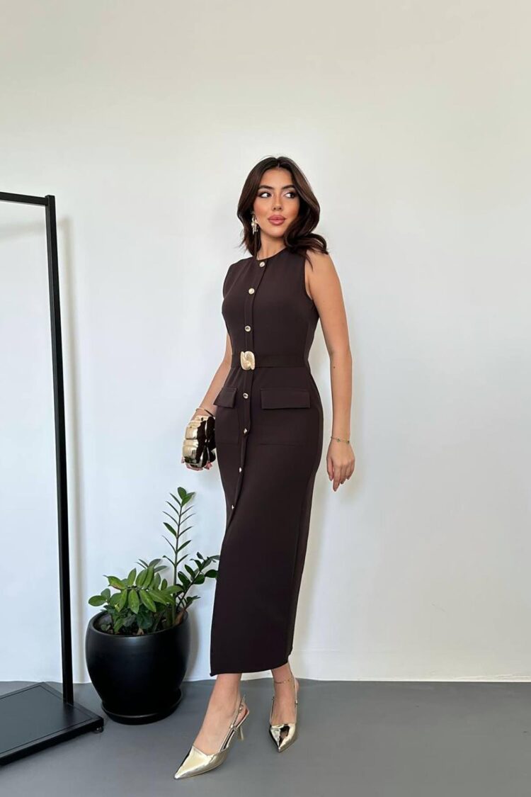 ElegantSheath Dress With Cap Sleeves