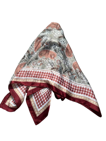 Brown Ethnic Shawl With Paisley Pattern