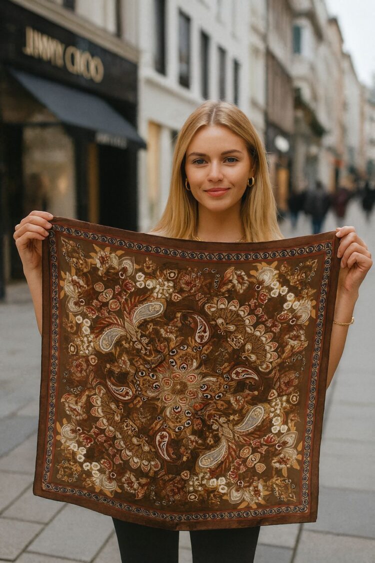 Ethnic Paisley Shawl - Brand: Axesoire - Women & Kids, Baby Clothes Wholesale - Globality Store