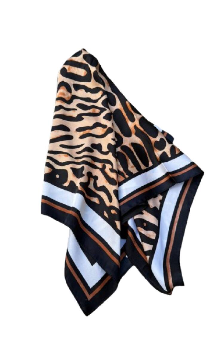 Black Ethnic Animal Print Shawl - Brand: Axesoire - Women & Kids, Baby Clothes Wholesale - Globality Store