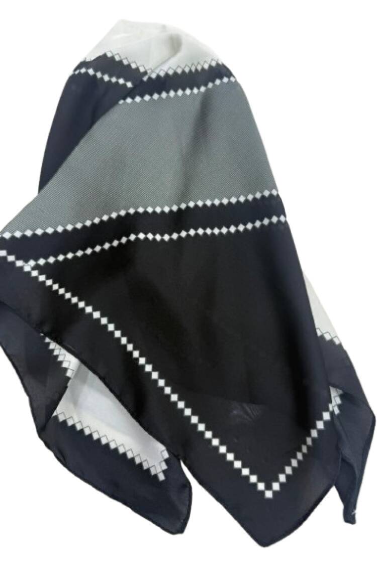 Elegant Black Shawl For Work And Evening Wear