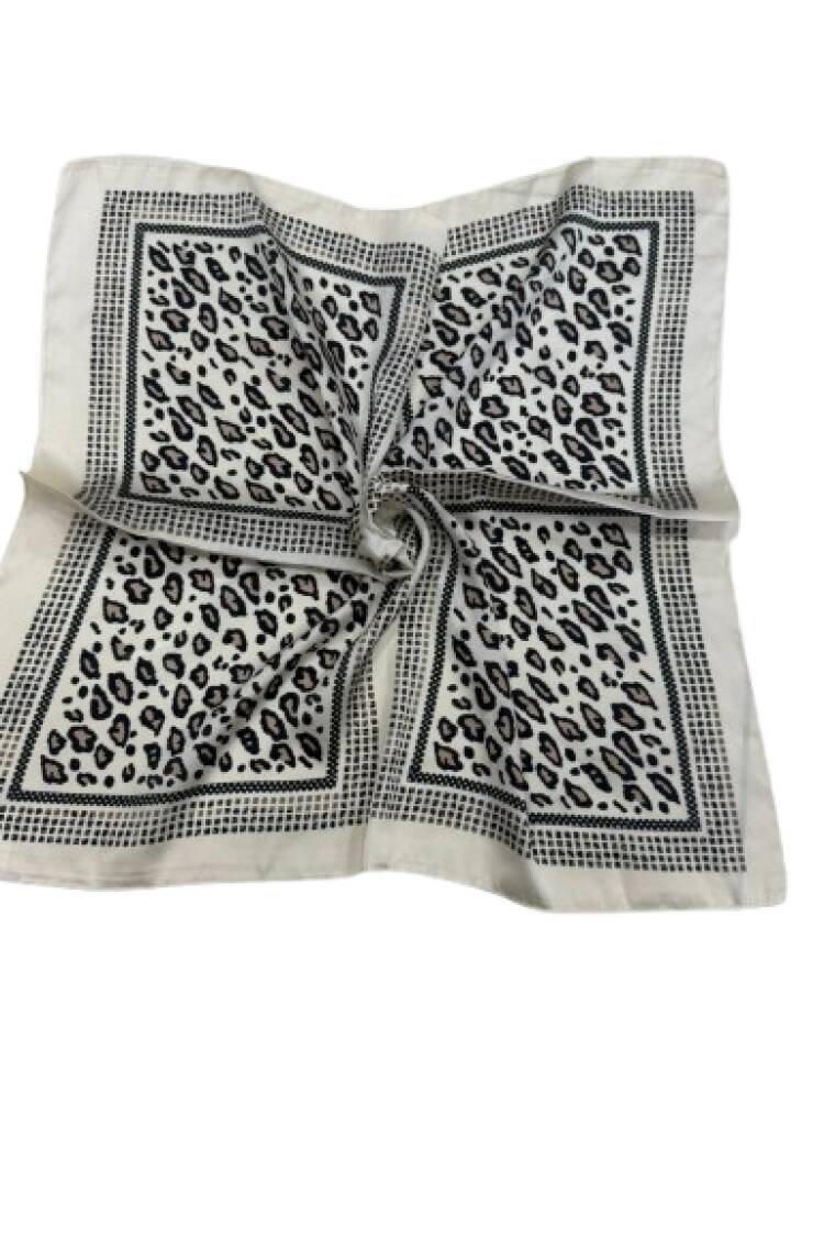 Beige Casual Animal Print Shawl