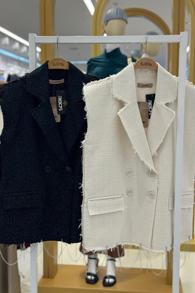 Double-Breasted Blazer Jacket