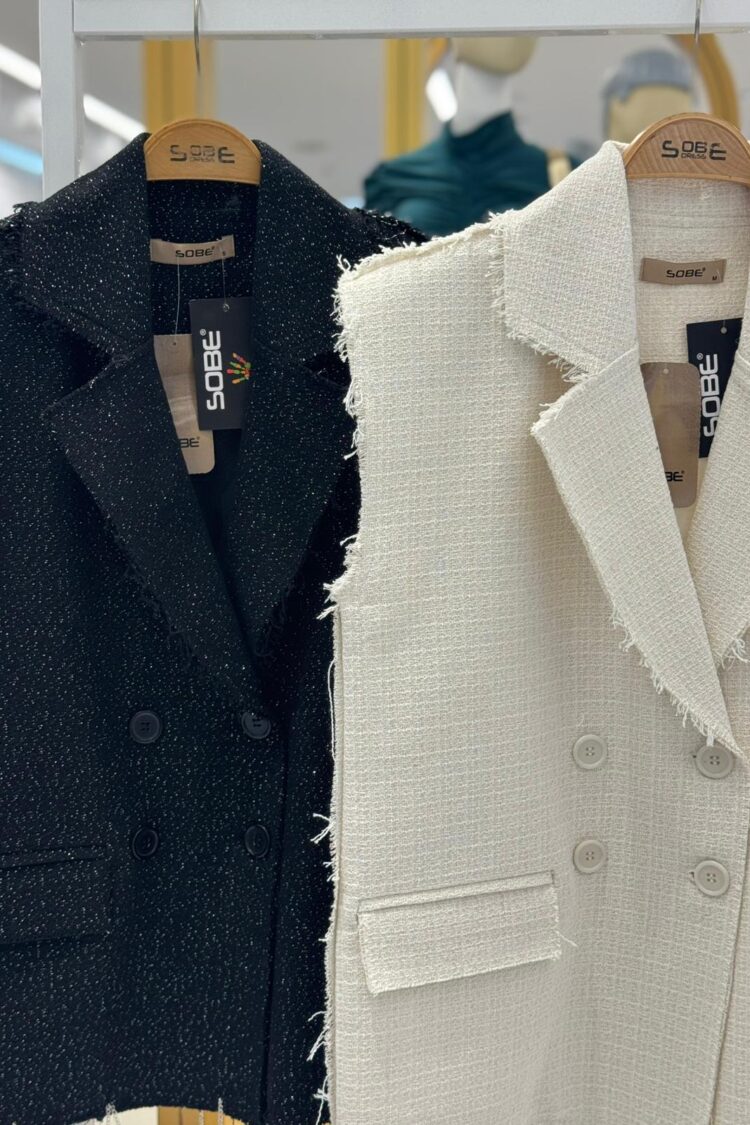 Double-Breasted Blazer Jacket