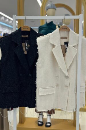 White Casual Elegant Jacket - Brand: Sobe Istanbul - Women & Kids, Baby Clothes Wholesale - Globality Store