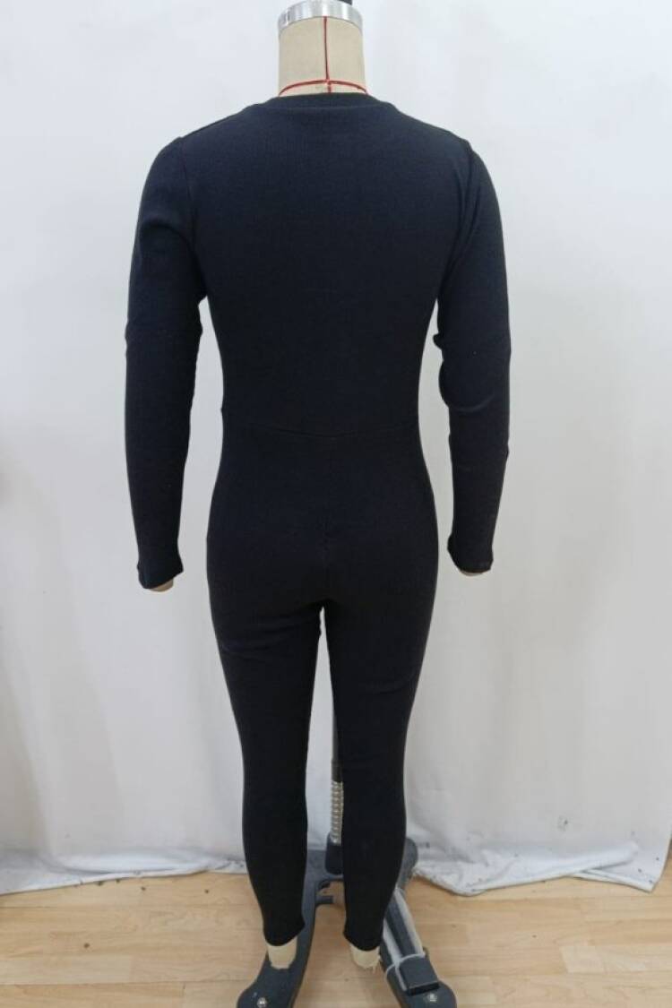 Sexy Slim Fit Unitard Jumpsuit