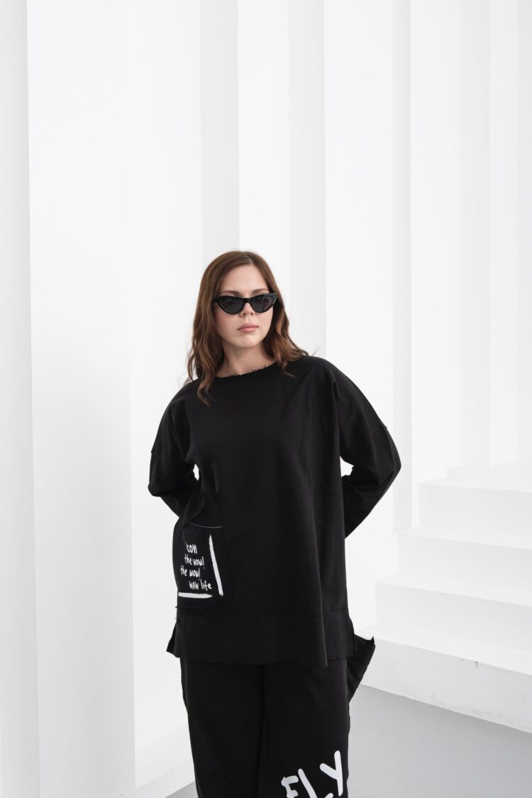 Tracksuit Oversized Fit Jogger With Letter Print