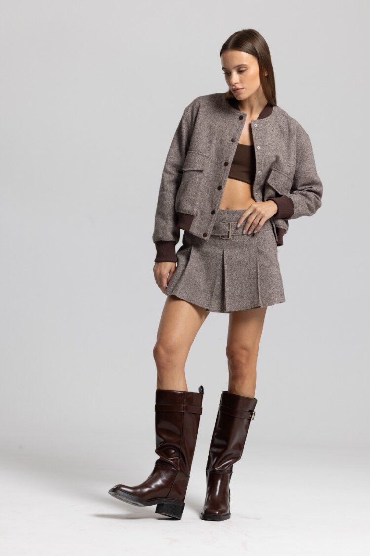 Brown Bomber Jacket