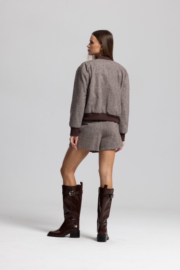 Brown Bomber Jacket