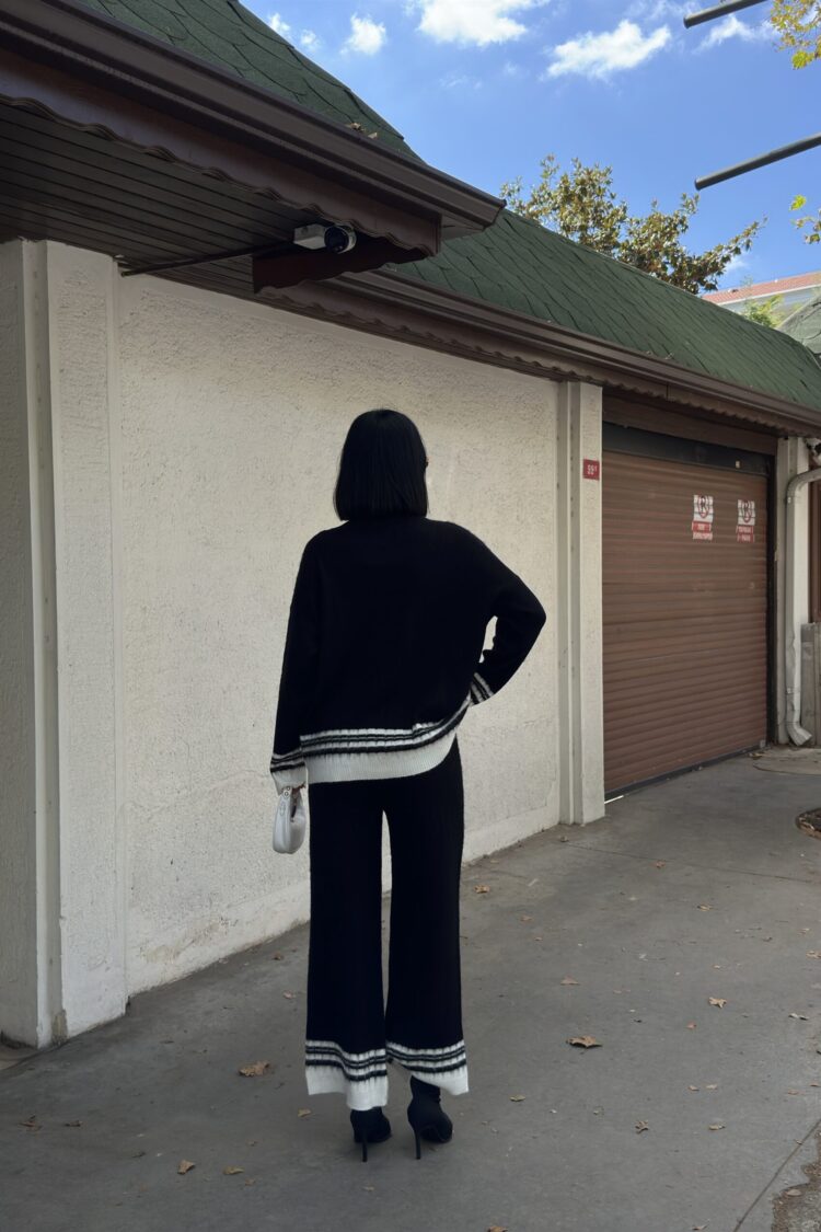 Black Casual Sport Elegant Suit