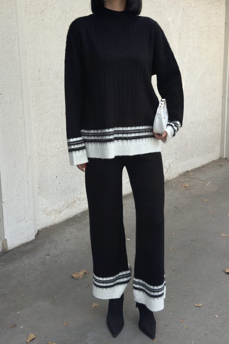 Black Casual Sport Elegant Suit